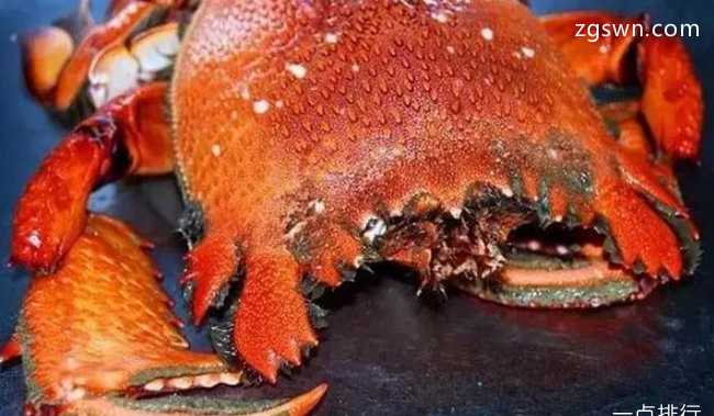 全球十大顶级海鲜排名 澳洲帝王蟹体重可达75斤