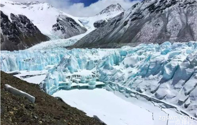 曲登尼玛冰川